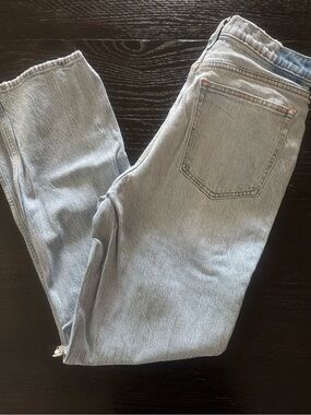 Abercrombie & Fitch Light Wash Straight Leg Jeans